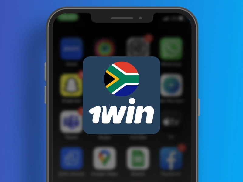 1Win App shortcut on iPhone home screen
