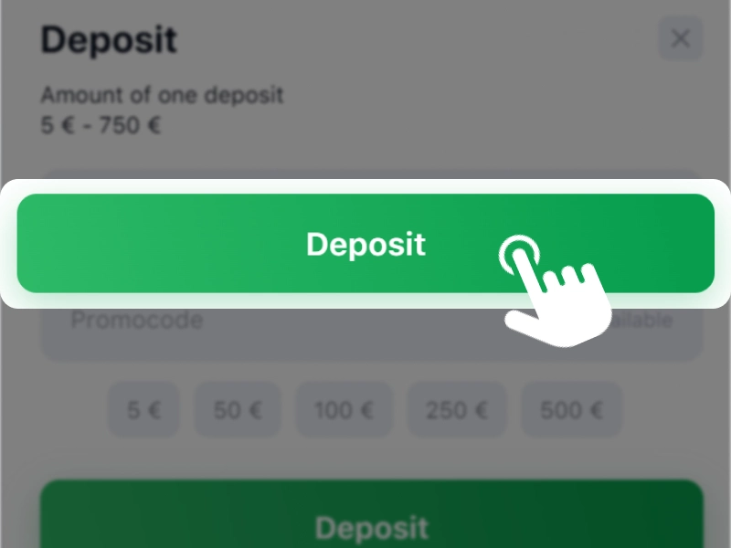 1win deposit confirmation screen